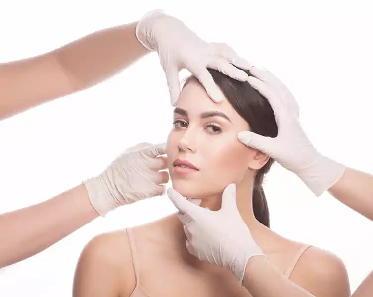 Sample image illustrating microdermabrasion, after view