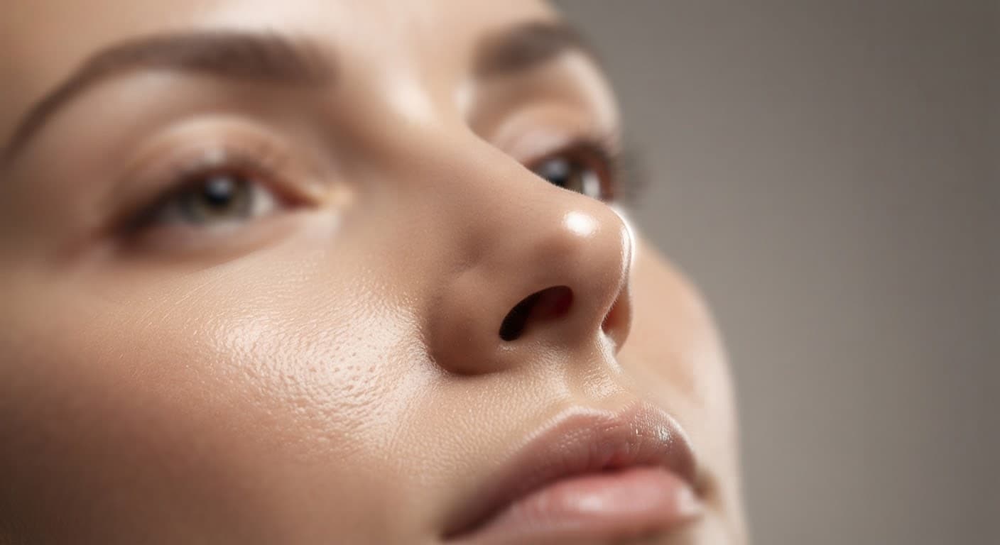 Refined nasal tip after surgery